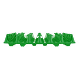 5PCS Plastic Egg Flats 30 Cell Egg Crates Holder Tray for Storage Transportation Home Farm SuppliesGreen