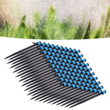 100Pcs/Bag Drip Irrigation Emitters 18cm Universal 360 Degree Drip Sprinkler Head for 4/7mm Tube