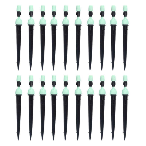 20 Set Multifunctional Spray Dripper Adjustable Irrigation Atomizing Sprinklers Drip Irrigation SystemCyan In Australia - Darrahopens