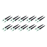 20 Set Multifunctional Spray Dripper Adjustable Irrigation Atomizing Sprinklers Drip Irrigation SystemCyan