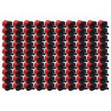 100Pcs 8 Hole Drip Irrigation Emitter Adjustable Drip Irrigation Sprinkler for Garden Greenhouse Courtyard Red In Australia - Darrahopens