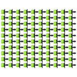 100Pcs 8 Hole Drip Irrigation Emitter Adjustable Drip Irrigation Sprinkler for Garden Greenhouse Courtyard Green In Australia - Darrahopens