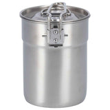 Outdoor Coffee Maker Cup 1L Camping Cooking Pot with Foldable Handle Lid for Hiking In Australia - Darrahopens