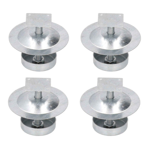 4Set Ant Proof Hive Feet Stainless Steel Beehive Base Beekeeping Beehive Stand for Beekeeper