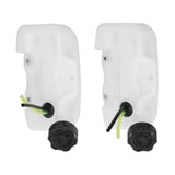 2Pcs Trimmer Fuel Tank Brushcutter Gas Tanks with Pipe Replacement for 34 Brush Cutter