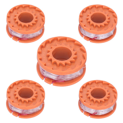 5PCS Lawn Mower Line Spool Replacement Fit for WORX WG150E WG151E WG154E WG155E WG157E WG160E WG163E In Australia - Darrahopens