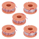 5PCS Lawn Mower Line Spool Replacement Fit for WORX WG150E WG151E WG154E WG155E WG157E WG160E WG163E In Australia - Darrahopens