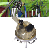 400CC Milk Collector Cow Milking Claw Sheep Milking Claw Stainless Steel Base Farm Milking Tool