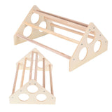 Pet Chicken Wood Stand Hand Made Small Chicken Roost Rack for Poultry House Home Farm