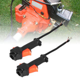 2PCS Handle Switch Throttle Trigger Holder Cable Assembly Fit for Stihl FS75 FS80 FS85 Trimmer Machine