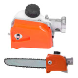 Chainsaw Gearbox Gear Head Assembly Pole Saw Gearbox Head Replacement Multifunction Chain Saw Parts26mm 7 Teeth