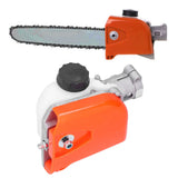 Chainsaw Gearbox Gear Head Assembly Pole Saw Gearbox Head Replacement Multifunction Chain Saw Parts26mm 7 Teeth