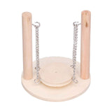 Parrots Swing Toy Wooden Birds Perch Stand Birds Toy for Hamster Small Animal Supplies In Australia - Darrahopens