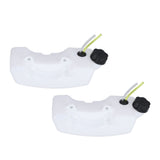 2Pcs Gas Fuel Tank Lawn Mower Fuel Tank Replacement Part for 40‑5 139 32 Type Brush Cutter In Australia - Darrahopens