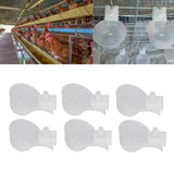 25 Set Hanging Chicken Waterer Automatic Drinking Bowl Cup Poultry Drinking Machine