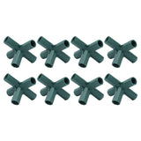 8PCS Plant Support Joint 5 Way Garden Stake Joint Plastic Plant Stake Connector for Greenhouse In Australia - Darrahopens
