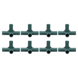 8PCS Plant Support Joint 5 Way Garden Stake Joint Plastic Plant Stake Connector for Greenhouse In Australia - Darrahopens