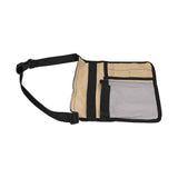 Tool Waist Bag Lightweight Multi Pocket Oxford Cloth Waist Tool Pouch for Garden Climbing Outdoor(Grey Khaki ) In Australia - Darrahopens