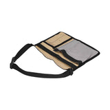 Tool Waist Bag Lightweight Multi Pocket Oxford Cloth Waist Tool Pouch for Garden Climbing Outdoor(Grey Khaki ) In Australia - Darrahopens