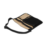 Tool Waist Bag Lightweight Multi Pocket Oxford Cloth Waist Tool Pouch for Garden Climbing Outdoor(Black Khaki ) In Australia - Darrahopens