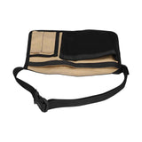 Tool Waist Bag Lightweight Multi Pocket Oxford Cloth Waist Tool Pouch for Garden Climbing Outdoor(Black Khaki ) In Australia - Darrahopens