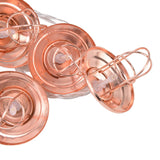 LED String Light Energy Saving Battery Operated LED Hollow String Lamp for Outdoor Picnic Camping