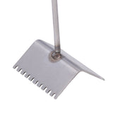 Bee Frame Shovel Stainless Steel Wooden Handle Professional Beehive Cleaner for Beekeeper