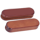2Pcs Bakeware Wood Handle Prevent Scalding Portable Cookware Wood Handle for Outdoor Camping