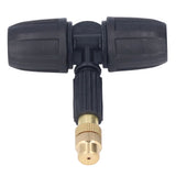 10Pcs Copper Atomizing Nozzles 8/11mm Adjustable Gardening Atomizing Nozzle with Tee Pipes for 8/11mm Capillary