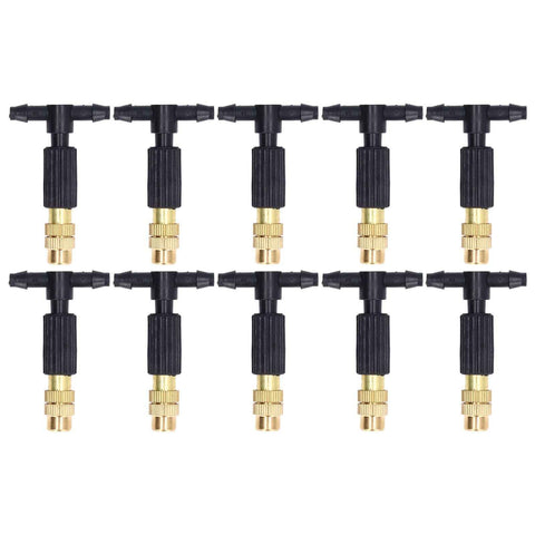 10pcs Atomizing Nozzles Removable Design Easy Installation Misting Spray Head for Greenhouse Seedling Cultivation In Australia - Darrahopens