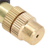 10pcs Atomizing Nozzles Removable Design Easy Installation Misting Spray Head for Greenhouse Seedling Cultivation