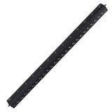 Triangular Ruler Aluminum Alloy Material Clear Reading Engraved Marking Durable Wearable Measuring Tools for DrawingSmall Scale Ruler