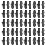 50pcs 8/12mm Hose Tee Fitting Tube Tee Connector Accessory for Garden Drip Irrigation Watering System