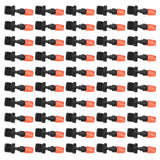 50pcs G1/2 Male Thread Misting Spray Nozzle Adjustable Water Spray Head Atomizing Nozzle for Garden Irrigation