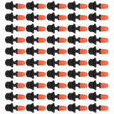 50pcs G1/2 Male Thread Misting Spray Nozzle Adjustable Water Spray Head Atomizing Nozzle for Garden Irrigation