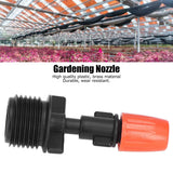 50pcs G1/2 Male Thread Misting Spray Nozzle Adjustable Water Spray Head Atomizing Nozzle for Garden Irrigation