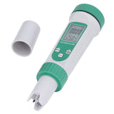 6 in 1 Water Quality Tester PH EC TDS SALT S.G Temperature LCD Screen White Backlight High Accuracy