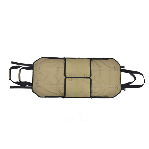 Large Capacity Firewood Storage Bag Basket Oxford Cloth Outdoor Camping Wood Log CarrierKhaki In Australia - Darrahopens