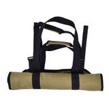 Large Capacity Firewood Storage Bag Basket Oxford Cloth Outdoor Camping Wood Log CarrierKhaki In Australia - Darrahopens