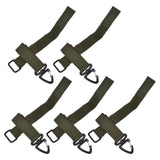 5pcs/set Multi Purpose Glove Hanging Buckle Adjustable Nylon Glove Hook Safety ClipMilitary Green In Australia - Darrahopens