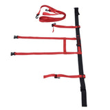 Children Ski Training Safety Ropes Adjustable Outdoor Skiing Harness Safety Shoulder StrapRed