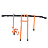 Children Ski Training Safety Ropes Adjustable Outdoor Skiing Harness Safety Shoulder StrapOrange In Australia - Darrahopens