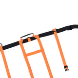Children Ski Training Safety Ropes Adjustable Outdoor Skiing Harness Safety Shoulder StrapOrange