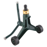 Metal Three Arm Sprinkler with G3/4 Connector Rustproof 360° Rotating Irrigate Lawn Sprinkler In Australia - Darrahopens