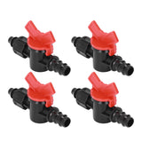10Pcs Barbed Ball Valve 5/8inch Adjustable Prevent Leakage Drip Irrigation Switch Valve for Irrigation In Australia - Darrahopens