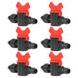 10Pcs Barbed Ball Valve 5/8inch Adjustable Prevent Leakage Drip Irrigation Switch Valve for Irrigation In Australia - Darrahopens