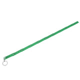 2Pcs ABS Folding Ruler Portable 0.5m Foldable Ruler with Key Ring for Carpentry Laying TilesGreen