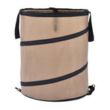 37.8L Collapsible Leaf Trash Can Reinforced Steel Spring Oxford Cloth Collapsible Container Small Size In Australia - Darrahopens