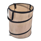 37.8L Collapsible Leaf Trash Can Reinforced Steel Spring Oxford Cloth Collapsible Container Small Size In Australia - Darrahopens