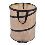 37.8L Collapsible Leaf Trash Can Reinforced Steel Spring Oxford Cloth Collapsible Container Small Size In Australia - Darrahopens